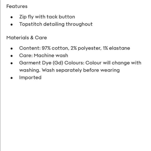 Aritzia WILFRED FREE Melina Cotton Twill Straight Leg Pants, Size 4 deep taupe - Picture 7 of 16